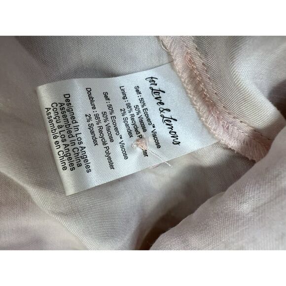 NWT For Love & Lemons Rhoda Pink Floral Puff Sleeve Blouse Size Small - Picture 9 of 12